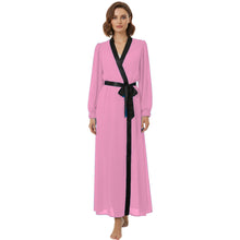 Chiffon Long Sheer Bathrobe | Pool & Resort Cover-Up S-5XL C62