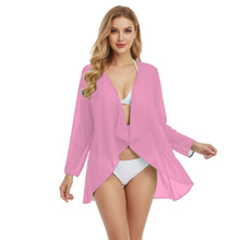 Chiffon Swimwear Cover Up Jacket | Sheer Beach Shrug S-5XL C77