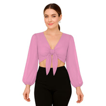 Chiffon Belly Dance Ruffle Top | Flowy Sleeve Choli S-5XL | 30 Colors C73