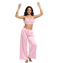 Satin Palazzo Pants | Belly Dance Wide Leg Flow S-3XL | 41 Colors S19