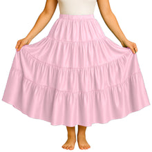 12 Yard 4 Tier Belly Dance Skirt | Full Volume Flow S-3XL S32