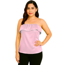 Satin Sleeveless Fancy Top | Party & Evening Wear S-3XL | 41 Colors S88