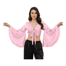 Satin Belly Dance Top | Self-Tie Choli Haut S-3XL | 41 Colors S29