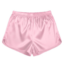 Satin Night Wear Mini Shorts | Sleep & Lounge Pant S-3XL | 41 Colors S78 Meek Mercery BY KF