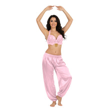 Satin Belly Dance Harem Pants | Flowy Trousers S-3XL | 41 Colors S66