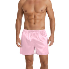 Men's Satin Nightwear Shorts | Sleep & Lounge Pant S-3XL | 41 Colors