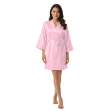 Satin Night Wear Bathrobe | Luxurious Kimono Robe S-3XL | 41 Colors S26
