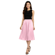 Satin Belly Dance Midi Skirt | Casual wear Skirt S-3XL | 41 Colors S35
