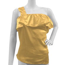 OFF Shoulder Partywear Satin Top S88 - Regular Size 2