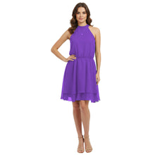 Chiffon Short Party Dress | Fancy Mini Dress S-5XL | 30 Colors C60