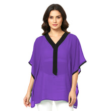 Chiffon Tulip Caftan Top | Flowy Casual Tunic S-5XL | 30 Colors C64