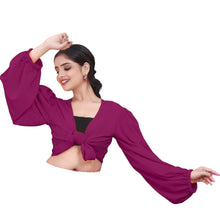 Belly Dancing Chiffon Ruffle Top C73 -  Regular Size 1