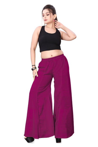 Chiffon Wide Leg Palazzo Pants C17-Regular Size 1