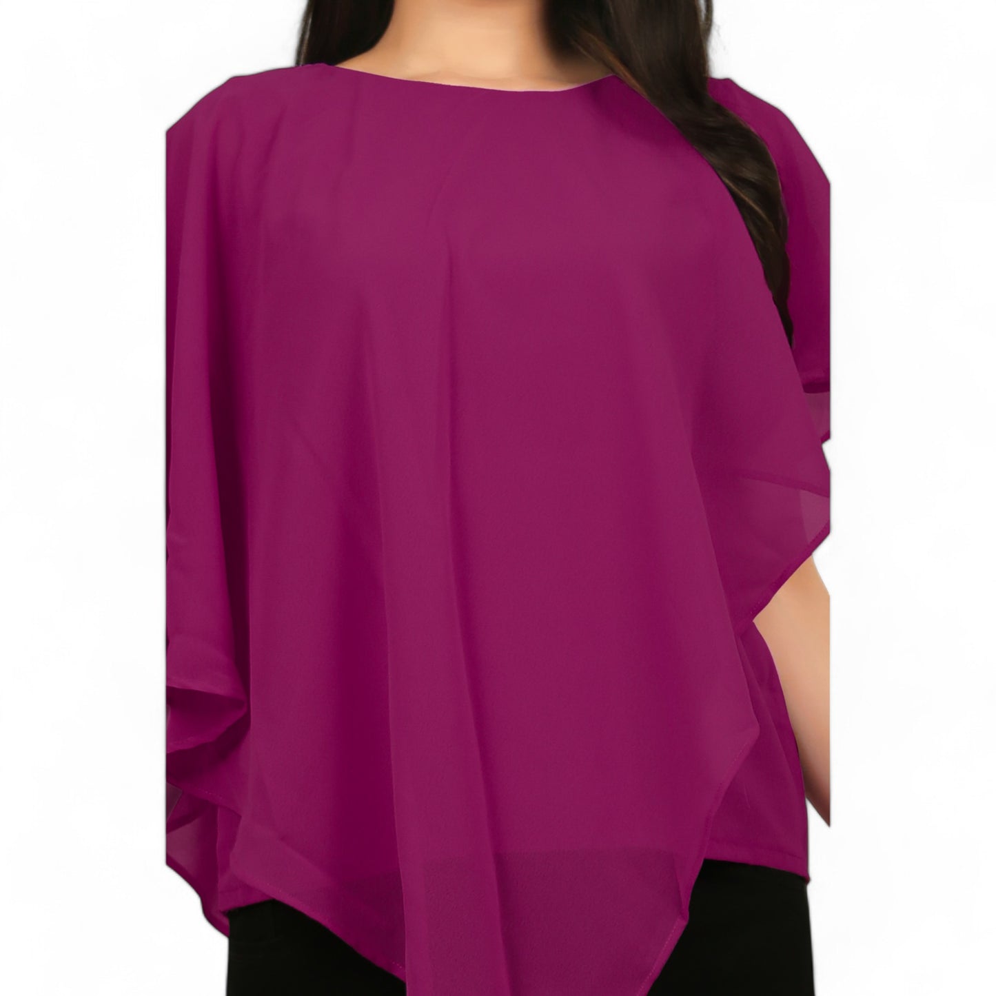 Chiffon  Party wear Top C59- Regular Size 2