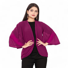 Women Chiffon Shrug / Jacket C51- Regular Size 1