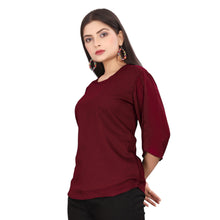 Chiffon Round neck Regular Wear Top C52- Regular Size 1