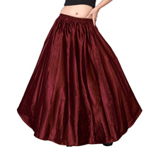 Satin Belly Dance Half Circle Skirt S9-Regular Size 2