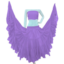 25 Yard 4-Tier Chiffon Belly Dance Skirt | Extreme Volume Sheer Dancewear C7