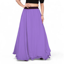 Chiffon Full Circle Belly Dance Skirt | Elegant 360° Flow & Sheer Movement C12