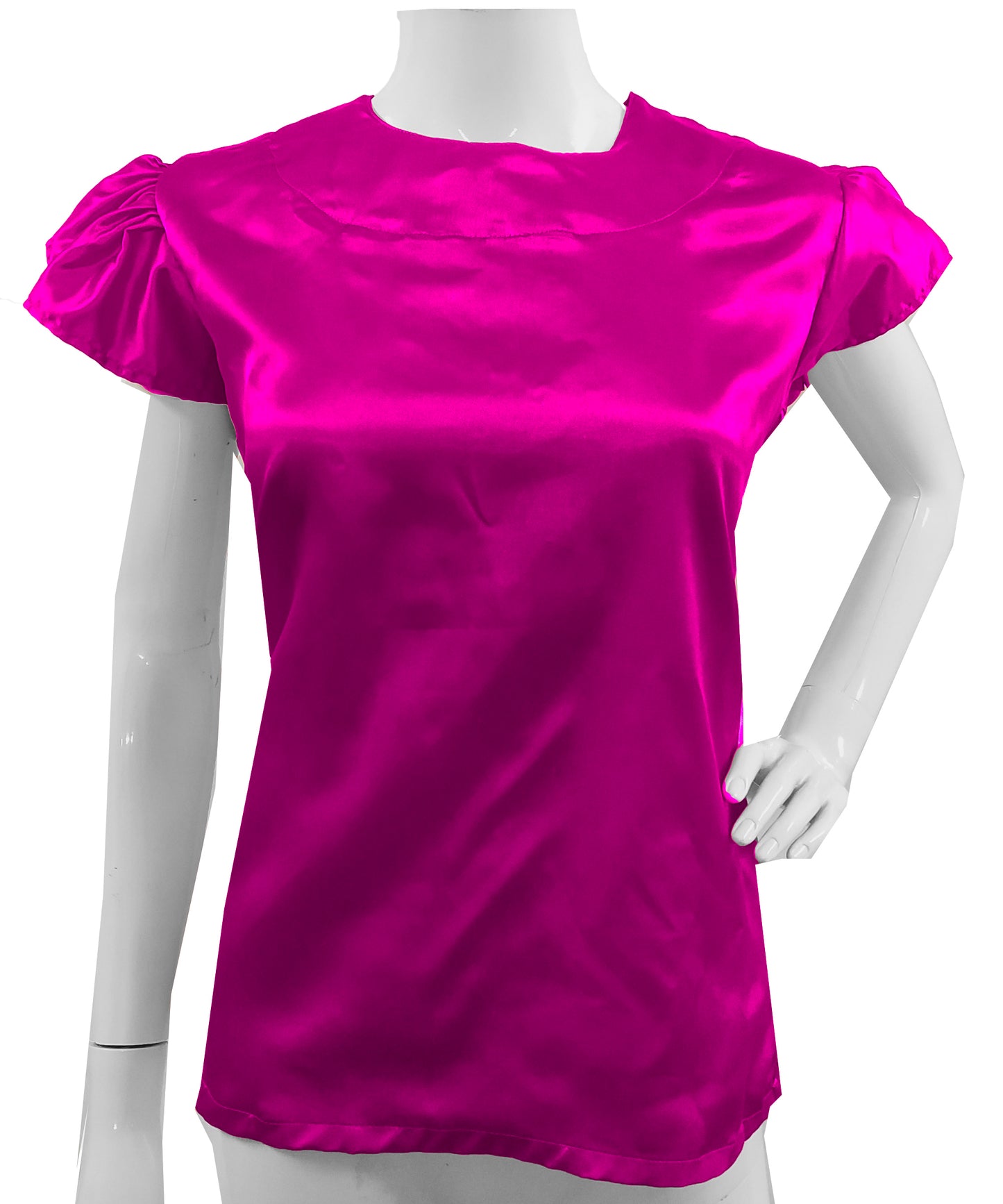 Satin Top / T shirt S89 - Regular Size 2