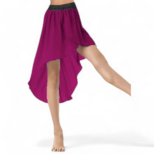 Chiffon High Low Wrap Asymmetrical Ballet Dance Skirt C41- Regular Size 1