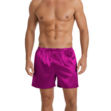 Men's Satin Nightwear Shorts | Sleep & Lounge Pant S-3XL | 41 Colors