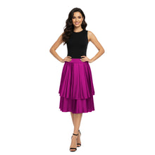 Satin Belly Dance Midi Skirt | Casual wear Skirt S-3XL | 41 Colors S35