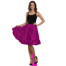 Satin 3-Layer Short Skirt | Tiered Ruffle Party Mini S-3XL S62
