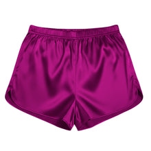 Satin Night Wear Mini Shorts | Sleep & Lounge Pant S-3XL | 41 Colors S78 Meek Mercery BY KF