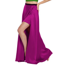 Satin Casual Party Skirt | High-Shine Flowy Skirt S-3XL | 41 Colors S75