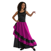 Satin Half Circle Belly Dance Skirt | Elegant Flow S-3XL | 41 Colors S57