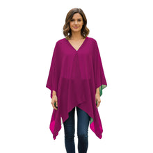 Chiffon Long Bolero Jacket Shrug | Sheer Cover-Up S-5XL | 30 Colors C50