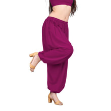Chiffon Boohoo Harem Pants | Flowy Trousers S-5XL | 30 Colors C71