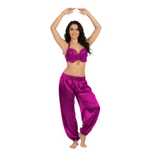 Satin Belly Dance Harem Pants | Flowy Trousers S-3XL | 41 Colors S66
