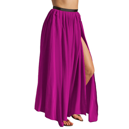 Belly Dance Satin Half Circle 1 Slit S94 - Regular Size 2