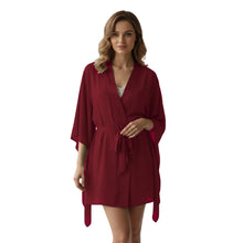 Chiffon Sheer Nightwear Bathrobe | Lingerie Robe S-5XL | 30 Colors C46