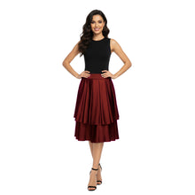 Satin Belly Dance Midi Skirt | Casual wear Skirt S-3XL | 41 Colors S35