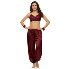 Satin Belly Dance Harem Pants | Flowy Trousers S-3XL | 41 Colors S10
