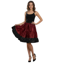 Satin 3-Layer Short Skirt | Tiered Ruffle Party Mini S-3XL S68