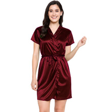 Satin Night Wear Bathrobe | Luxurious Kimono Robe S-3XL | 41 Colors S108