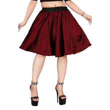 Satin Short Party wear Skirt S14-Regular Size 2