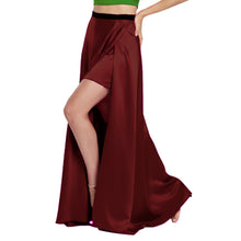 Satin Casual Party Skirt | High-Shine Flowy Skirt S-3XL | 41 Colors S75
