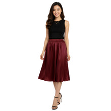 Satin Belly Dance Midi Skirt | Casual wear Skirt S-3XL | 41 Colors S35