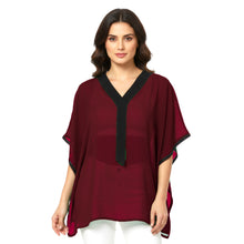 Chiffon Tulip Caftan Top | Flowy Casual Tunic S-5XL | 30 Colors C64