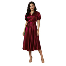 Satin Long Party Dress | Flowy Formal Gown S-3XL | 41 Colors S117