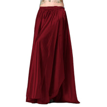 Satin Belly Dance Full Circle Skirt S69 - Regular Size 2