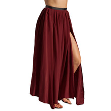 Side  Slit A line Belly Dance skirt 4 Layer Skirt S95 - Regular Size 2