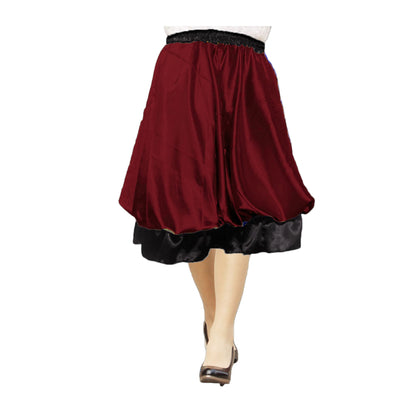 Satin Balloon Skirt S38 - Regular Size 2