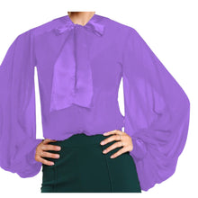 Chiffon Button Down shirt C47 - Regular Size 1