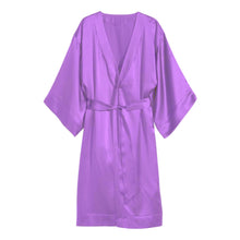 Satin Night Wear  Bathrobe S79 - Regular Size 2